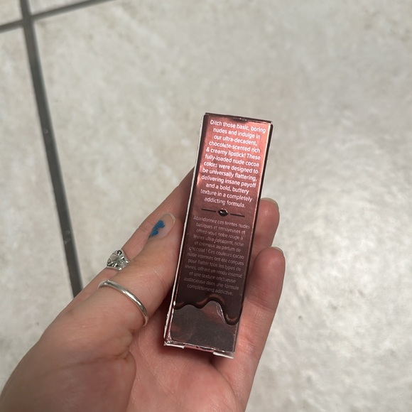 NEW Too Faced Cocoa Bold Lipstick EM-Power Cream Lipstick Buttercream - Picture 4 of 10